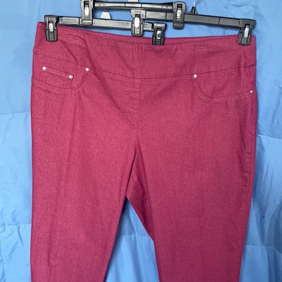 Hearts of Palm pant berry pull on pant size 22W - Picture 5 of 17